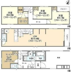 Ｋｏｌｅｔ武蔵新城南＃０３の物件間取画像